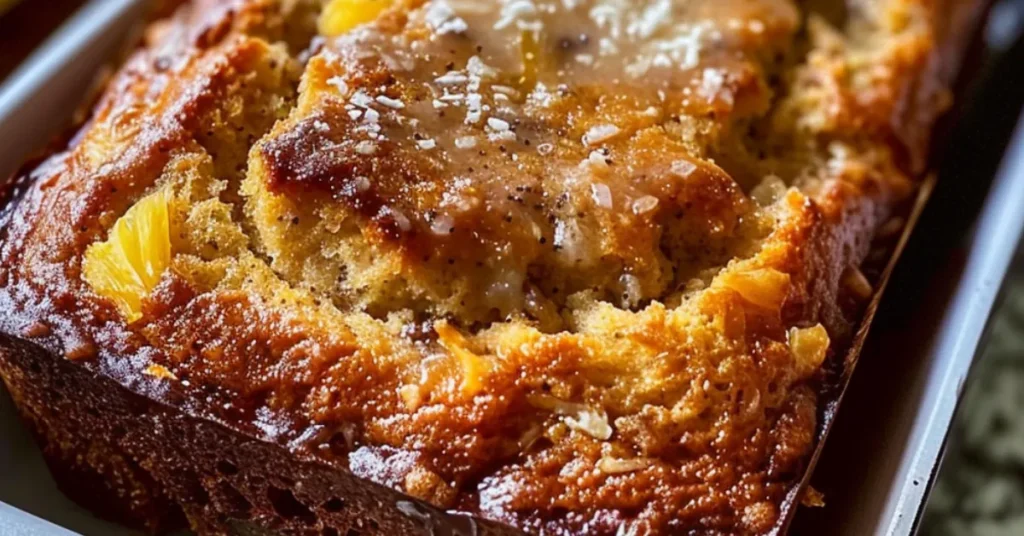 Banana Bread Recipe with 2 Bananas