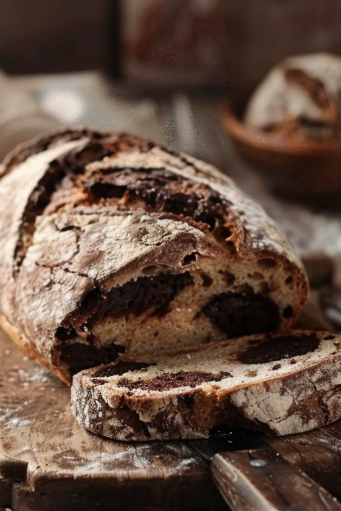 Chocolate Sourdough Bread Recipe 1 Chocolate Sourdough Bread