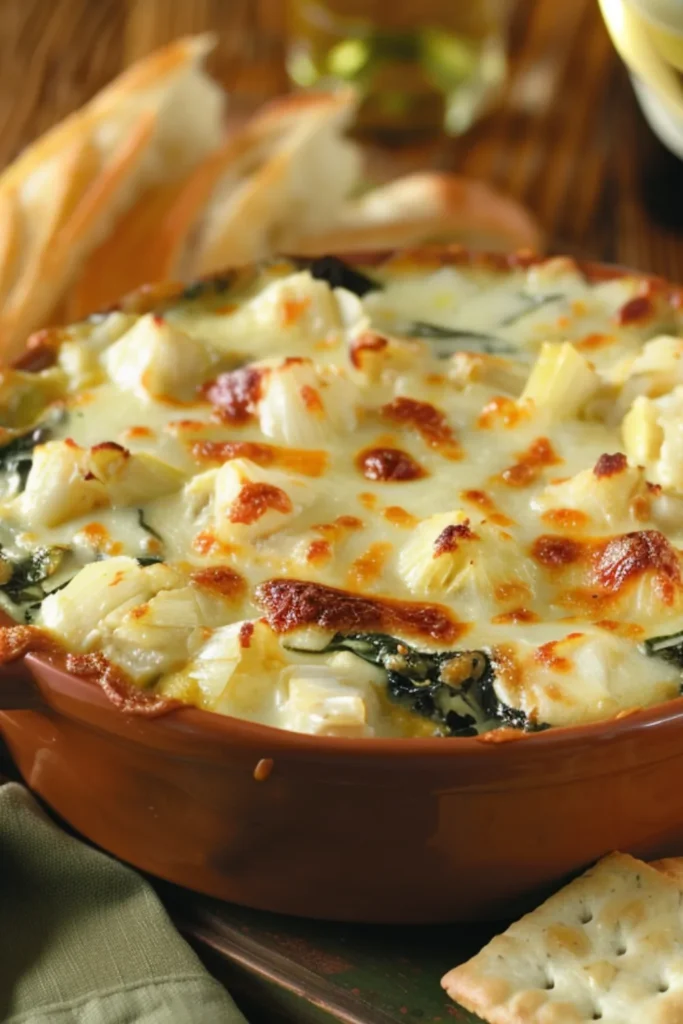 Crab Artichoke Spinach Dip Recipe 1 Crab Artichoke Spinach Dip Recipe