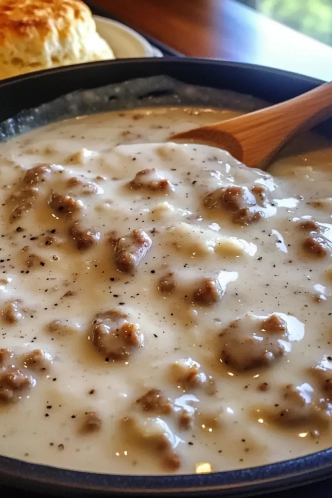 Homemade Sausage Gravy Recipe 1 Homemade Sausage Gravy Recipe