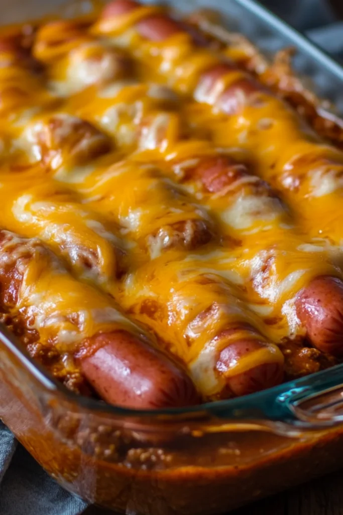 Chili Dog Casserole Recipe 1 Chili Dog Casserole Recipe