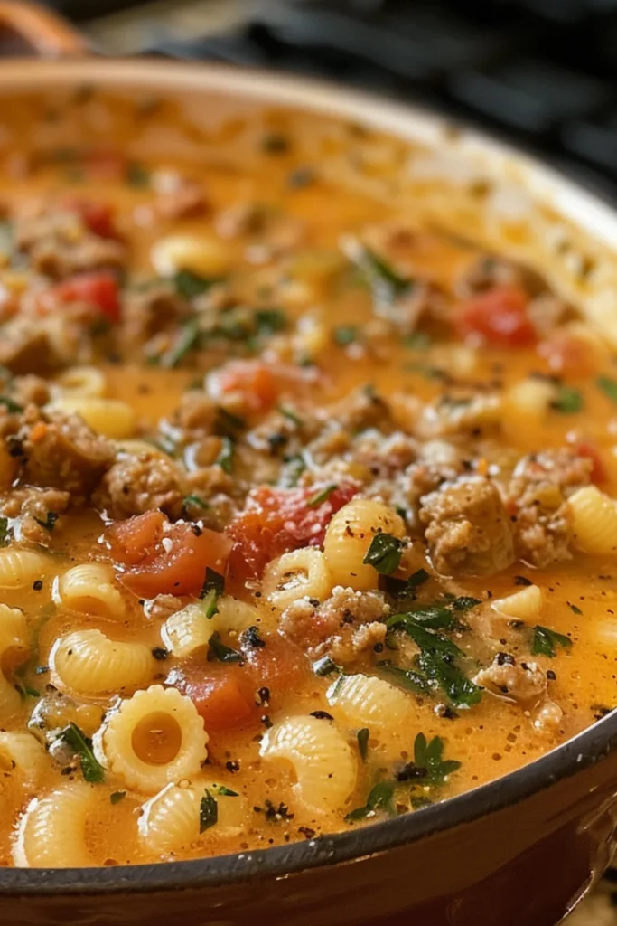 Creamy Parmesan Italian Sausage Ditalini Soup Recipe 1 Creamy Parmesan Italian Sausage Ditalini Soup Recipe