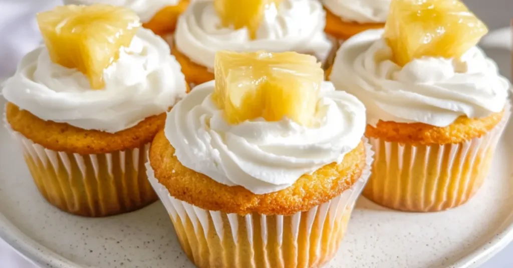 Pineapple Cloud Cake